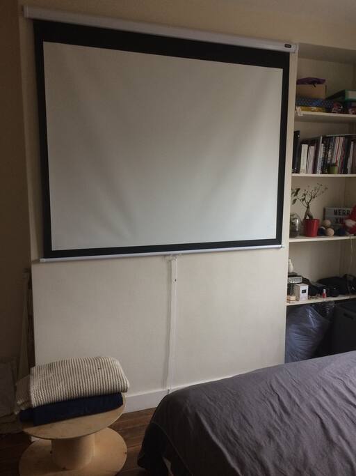Chambre avec videoprojecteur