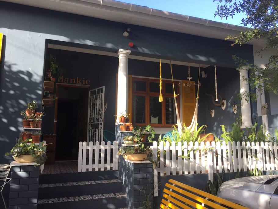 The front of our family home