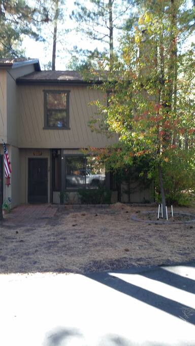 Front door of unit