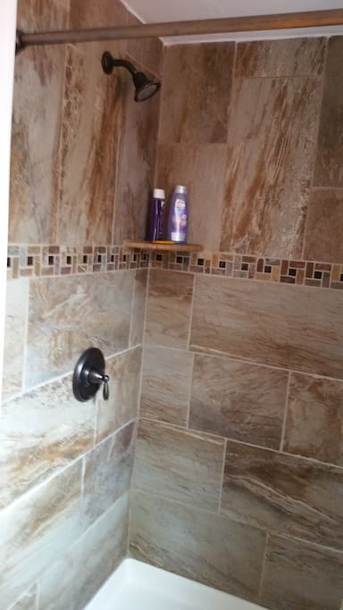 private shower or bath
