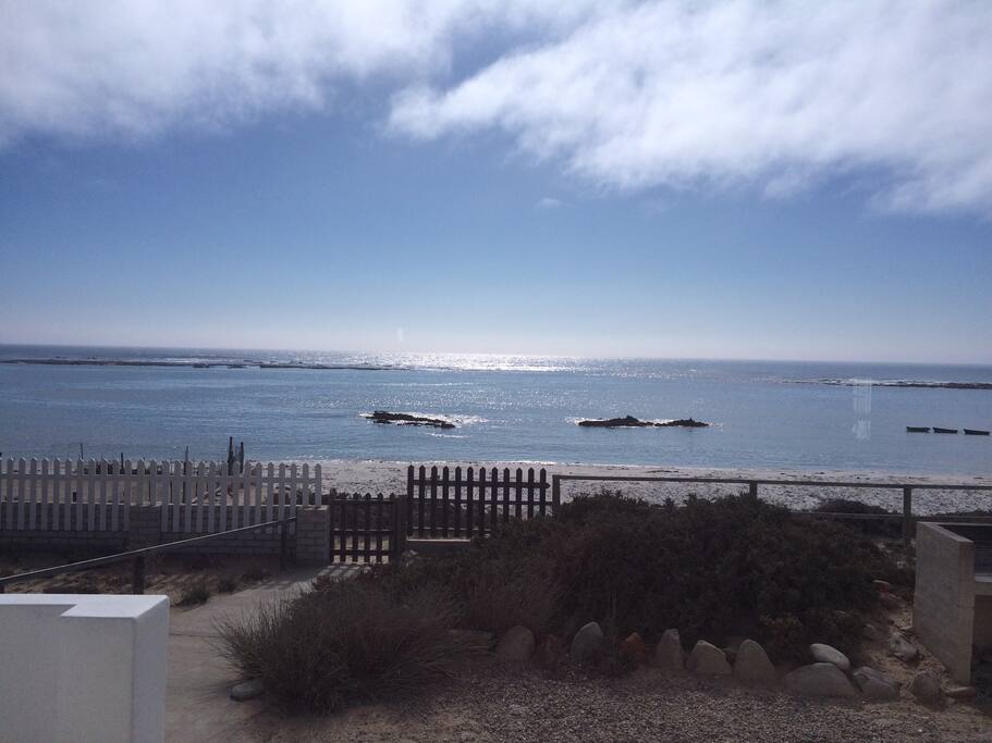 Located on a beautiful view site on the sea front.