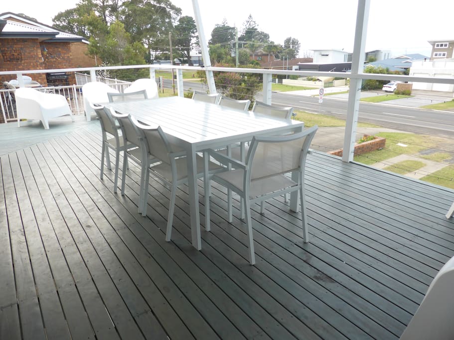 Relax on the deck and enjoy the view