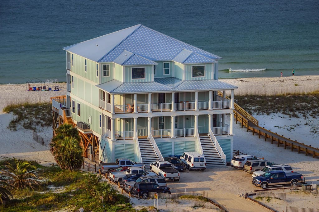 Castle in the Sand East is a gulf front home located in Orange Beach AL.Thi...