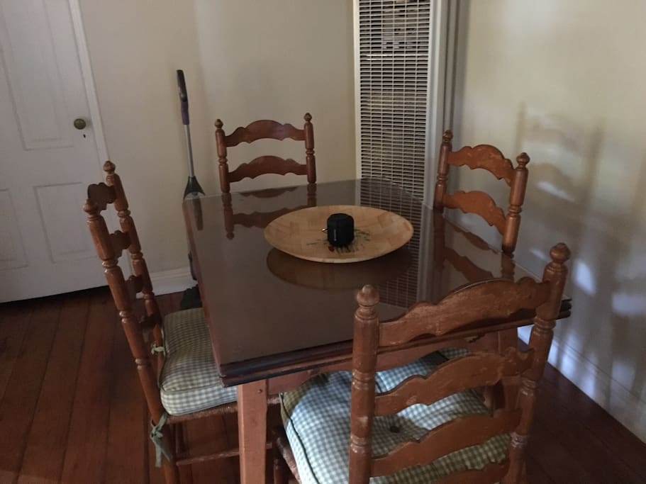 Common eating or work space.