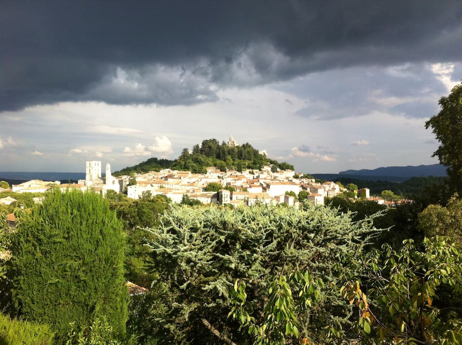 View from the terrace