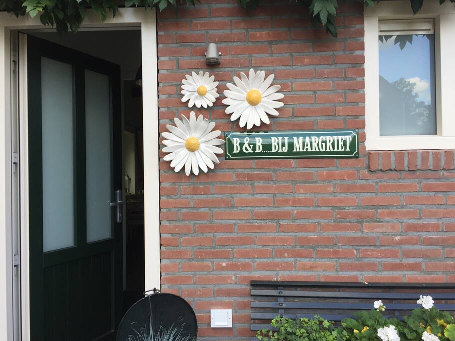 Van harte welkom in mijn bnb!!!
Margriet ...