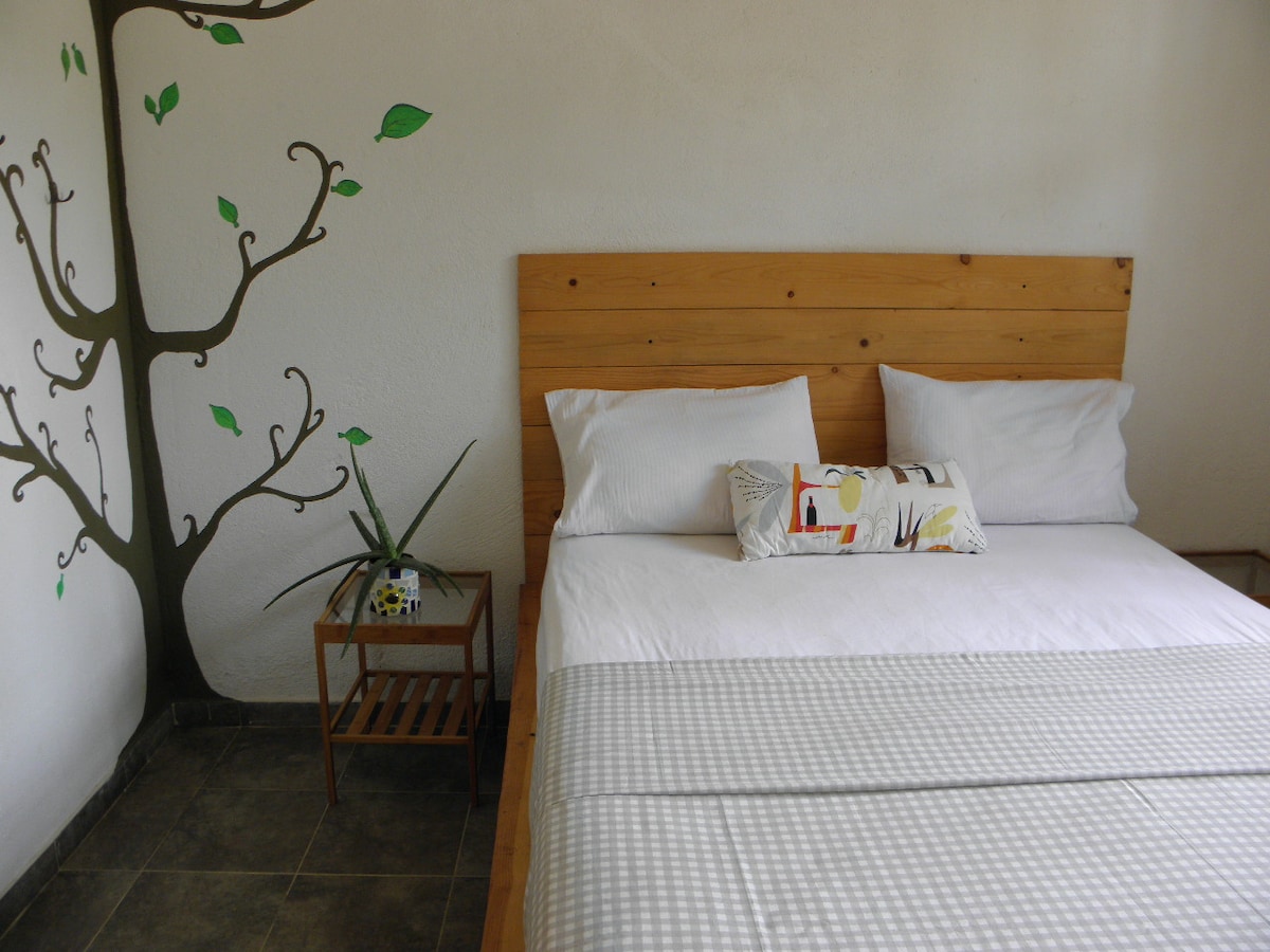 Kamer met tweepersoonsbed