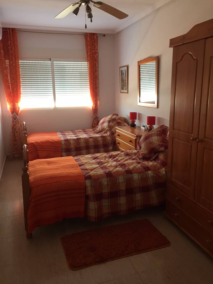 Bedroom 2 with air conditioning