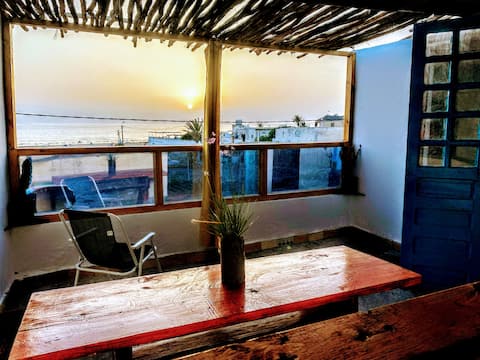 Tiny beach house