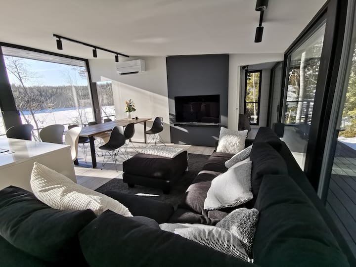 Villaglasshouse - Unique Lakefront Luxury Retreat - Salo