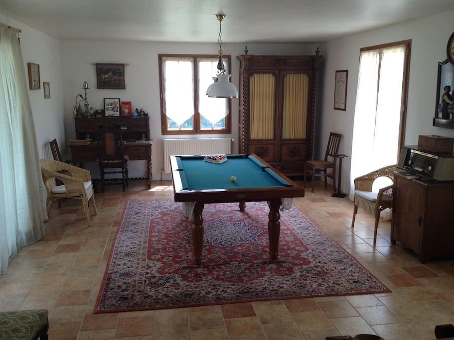 Billards accessible pour jouer !
