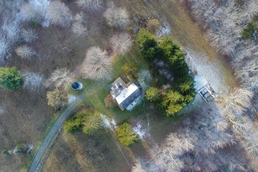 Aerial View, early winter