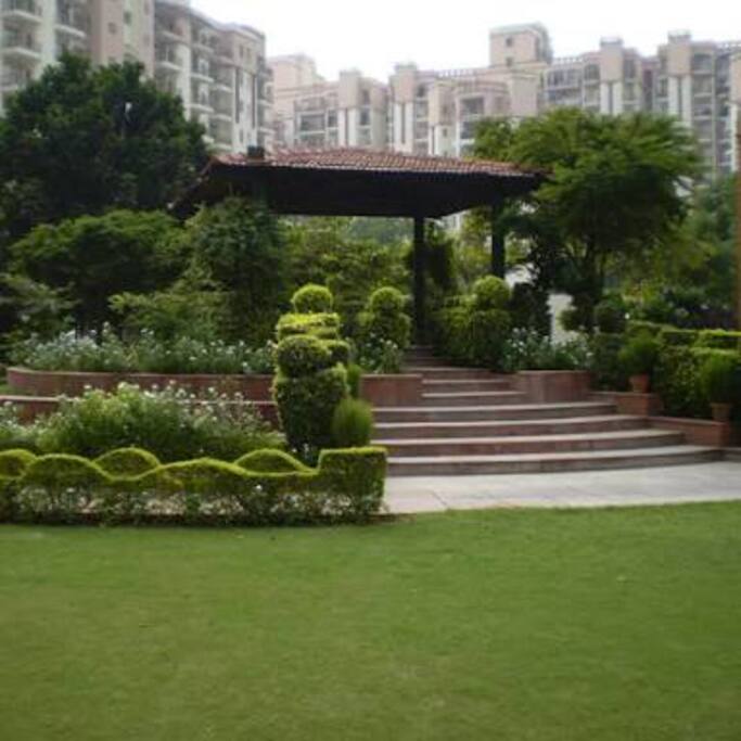 Lots of greenery