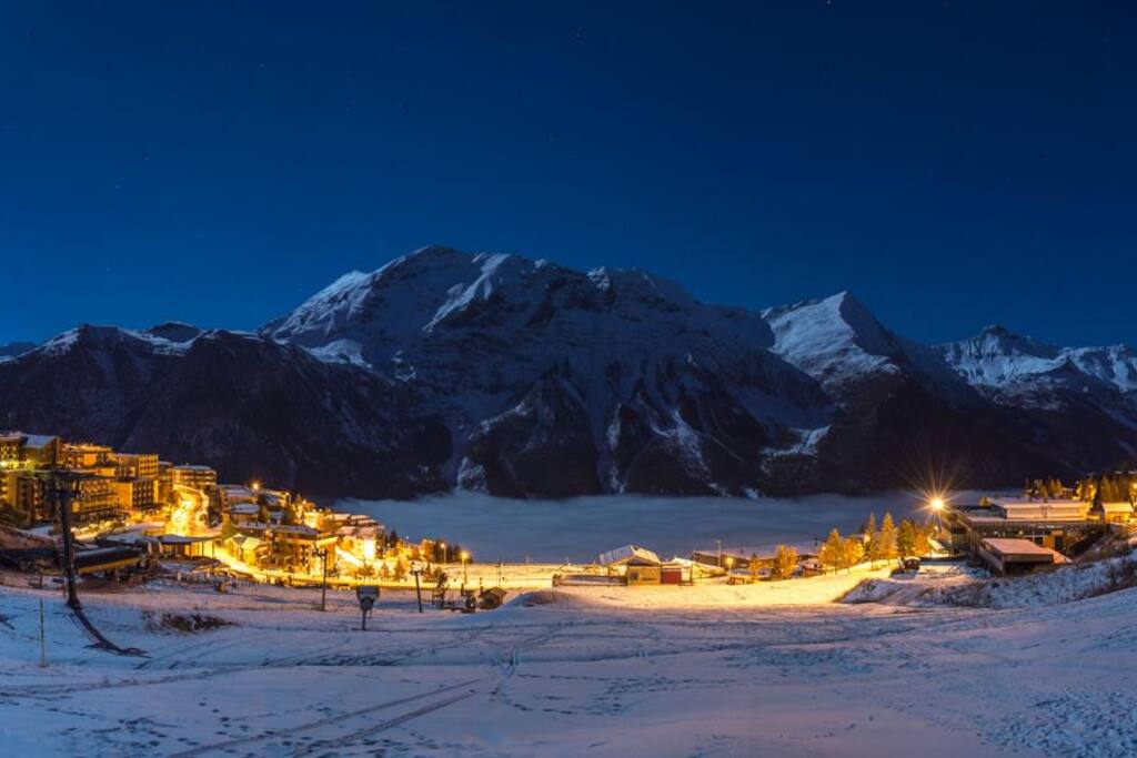 La station la nuit