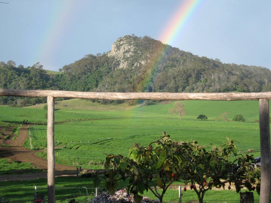 View to Nachanuka from the eastern side of the property - stunning!