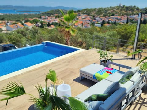 Murter best view villa/ sleeps 8