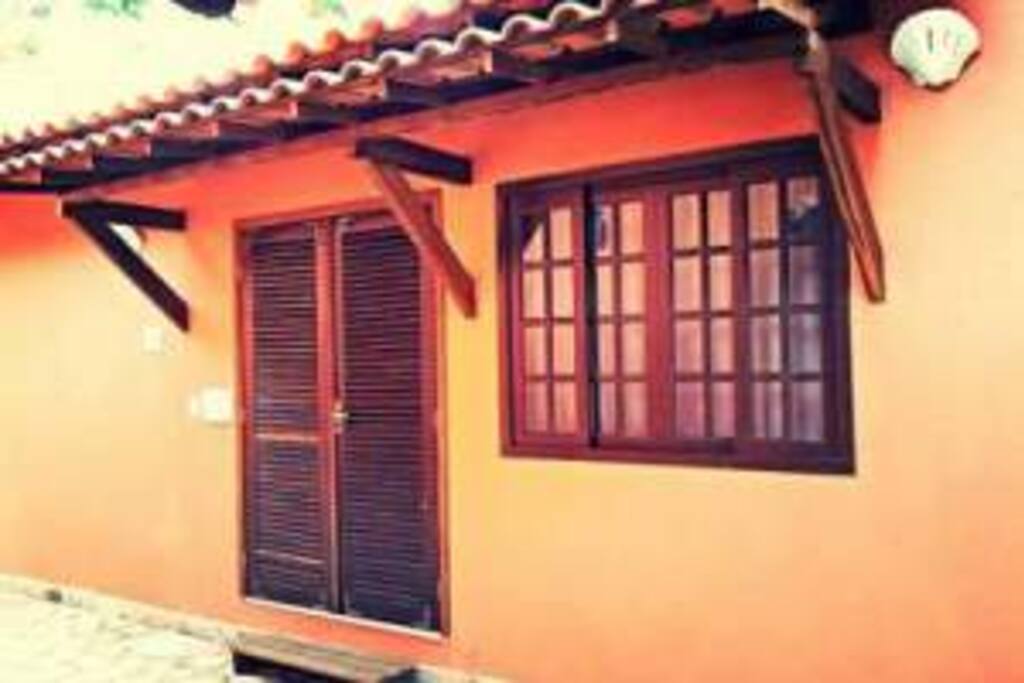 Entrada da suite