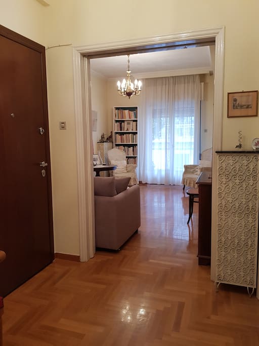 Main Entrance and Living Room
