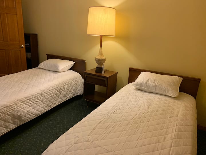 Bedroom 1 two twin beds