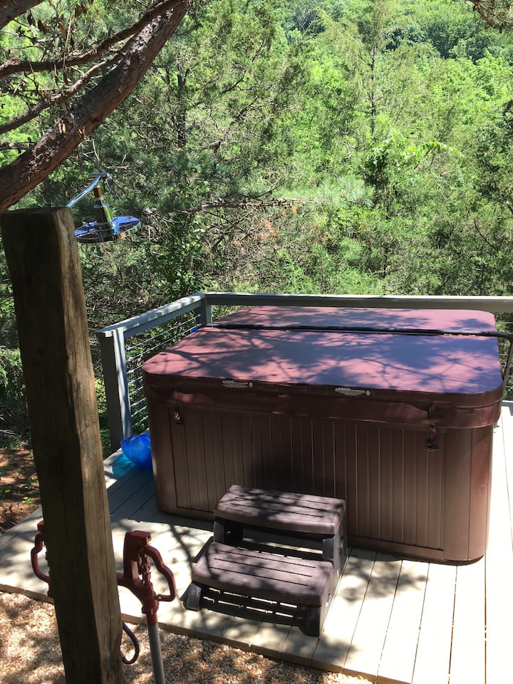 Luxe Yurt w/Hot Tub in the Heart of the Blue Ridge Yurts for Rent in
