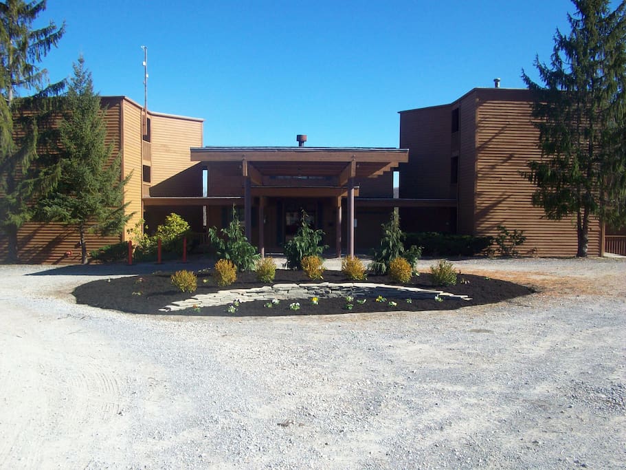 Front of Condominium Complex