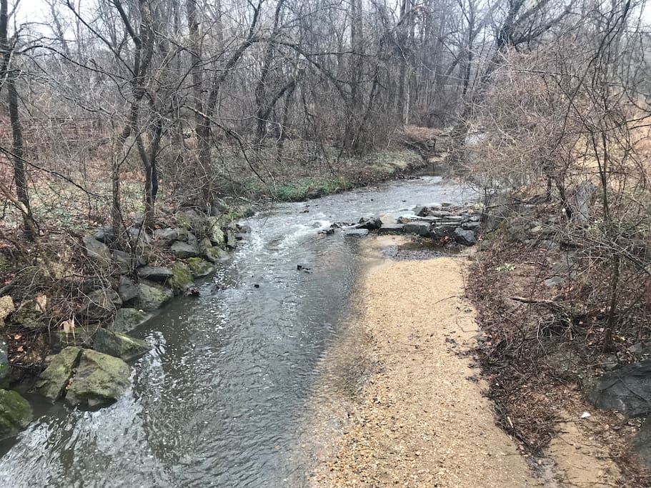 Sligo Creek Pkwy - 1 mile away! You do you! Treat yourself!