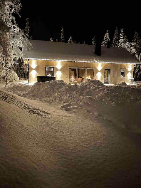 Newly built cottage with spa bath on Vemdalsskalet