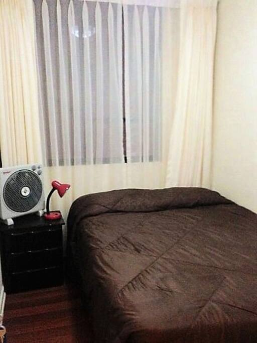 Bedroom #2: Double size bed