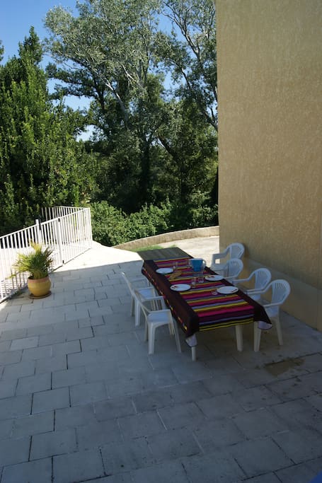 Terrasse arrière