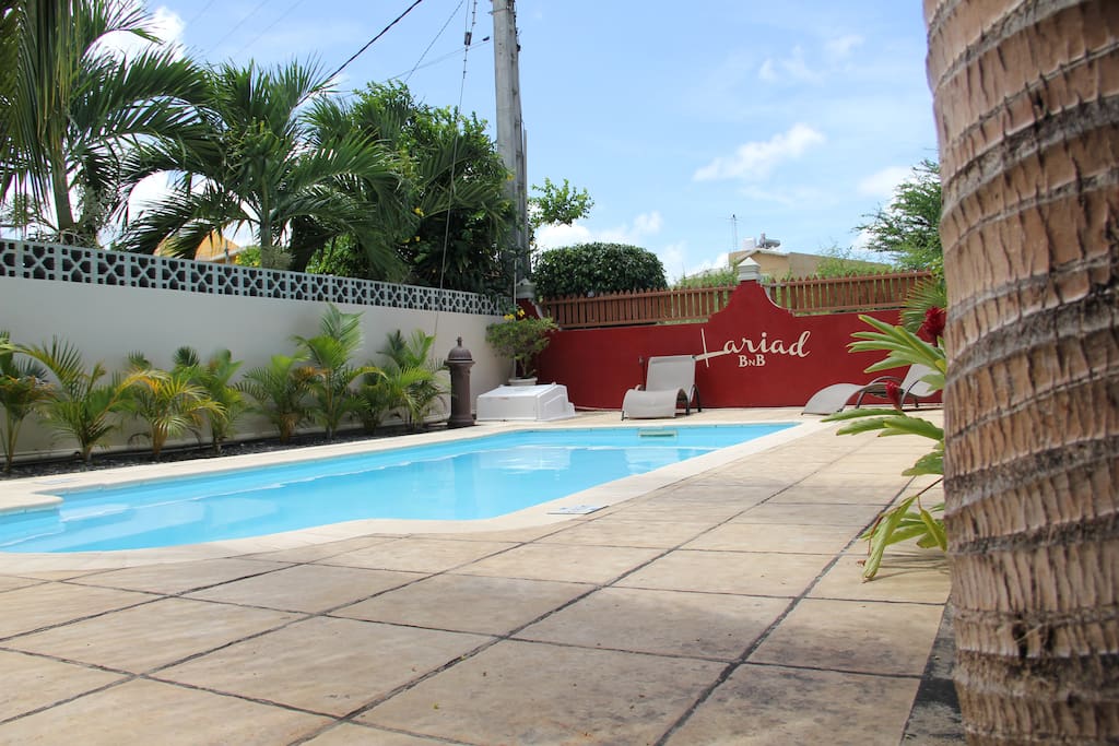 Sunshine, breeze.. Just relax and enjoy our outdoor pool!