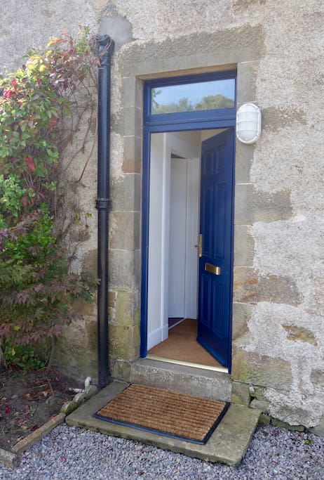 Private entrance to the self-contained annexe.