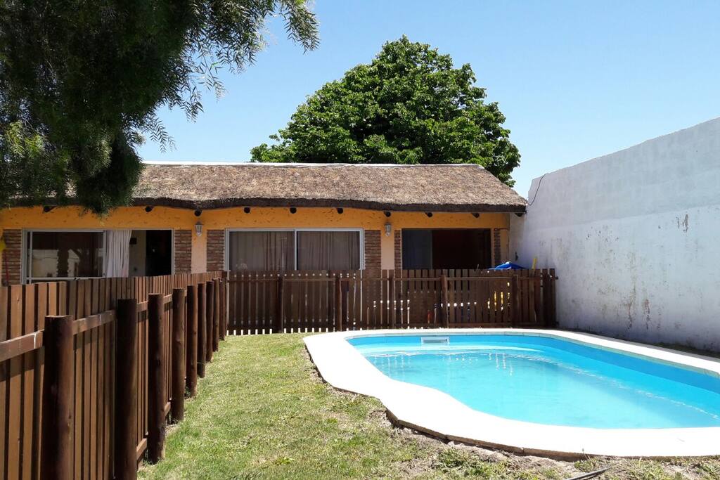 Piscina cercada
