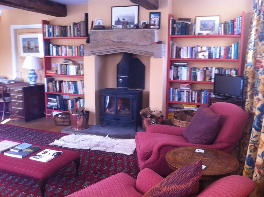 The sitting room - the ultimate in 'hygge'