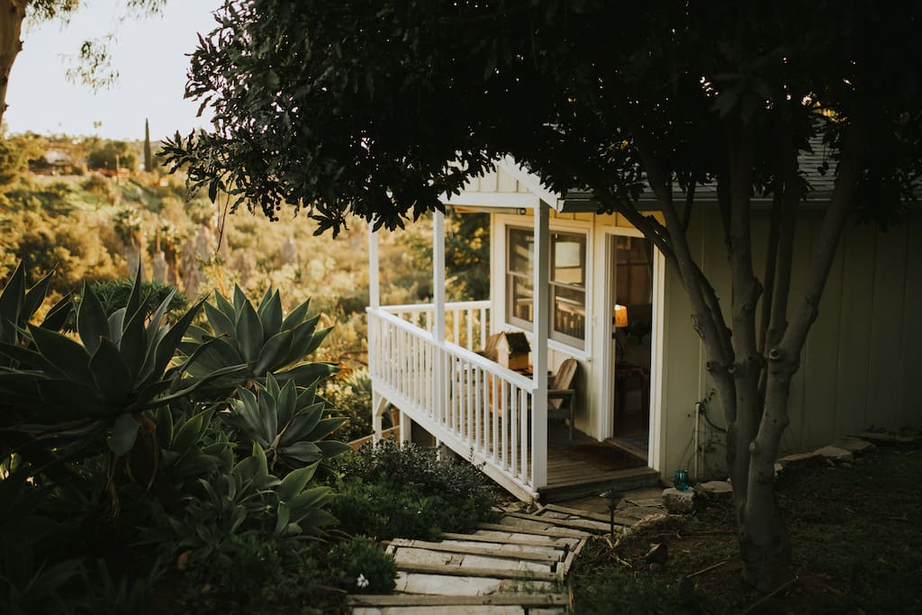 Flagstone Steps, Under the Macadamia Nut Trees