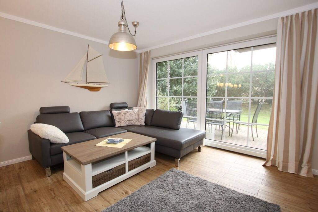 Sitzecke im Wohnzimmer