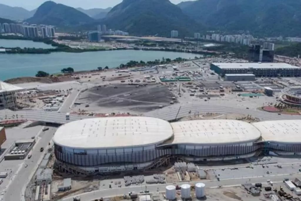 Parque Olímpico em frente ao condomínio