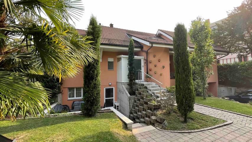 Charming family home in Montreux with jacuzzi gallery image 2