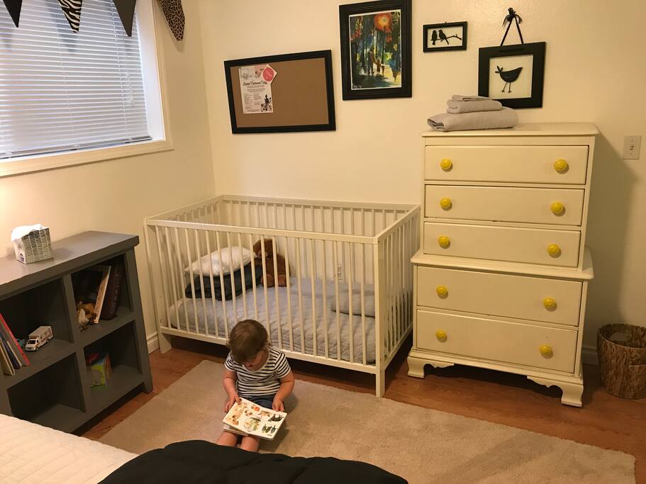 Looking toward the opposite side of the room