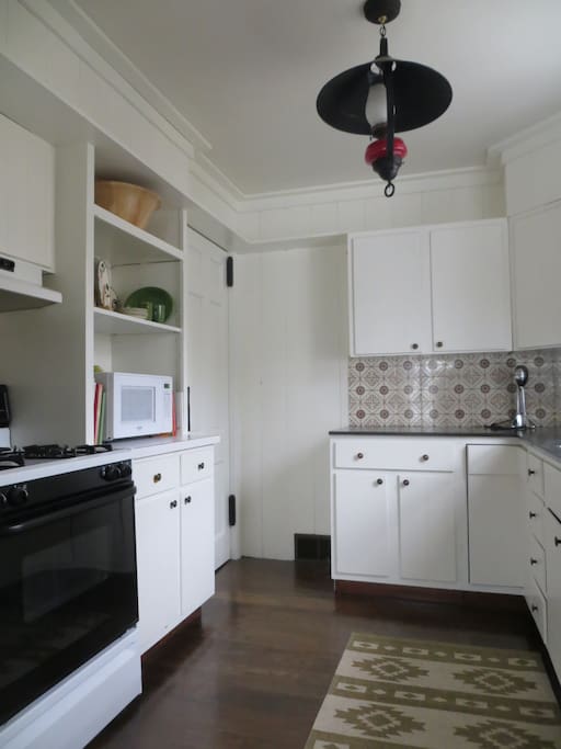 Comfortable kitchen with all you need for your stay