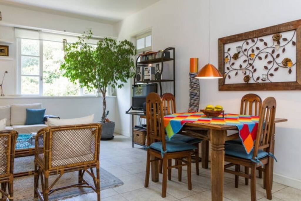 Sala de estar e jantar