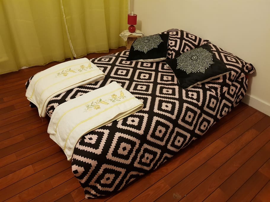 Chambre lit double