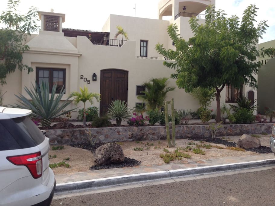 The house is by the street for your convenience
