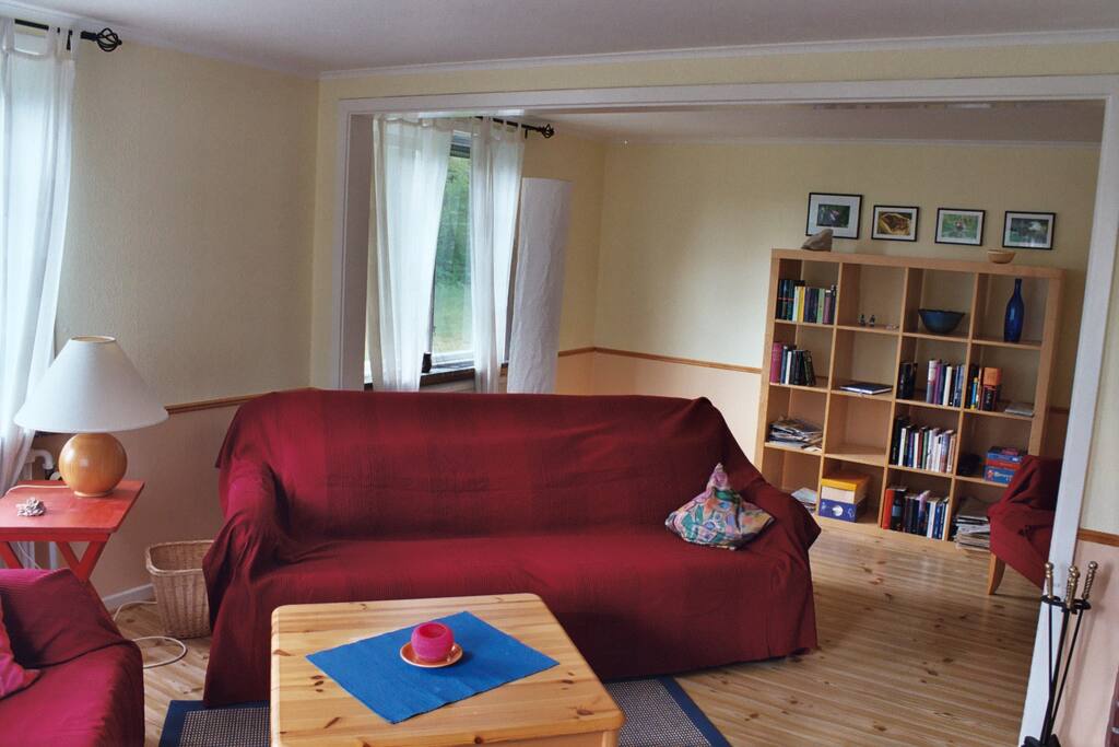 Stube mit Kamin