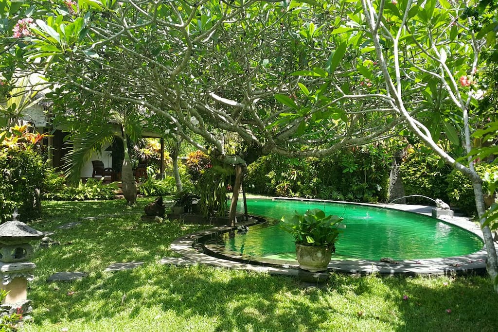 poolside terrace