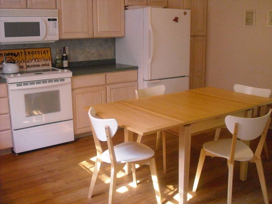 bright kitchen