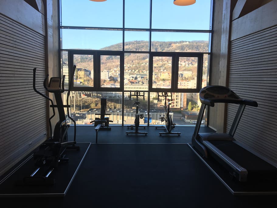 Gym in the building