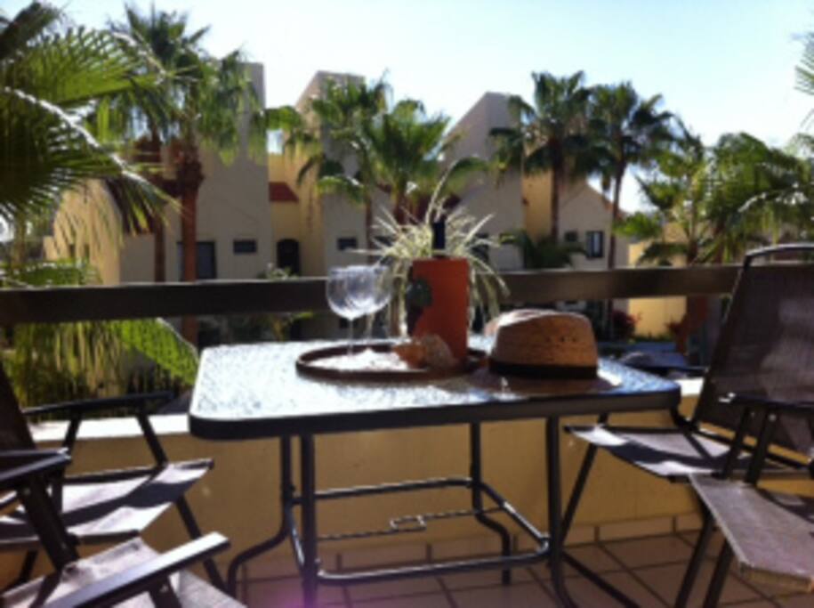Patio Table, Seats 4 with BBQ