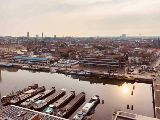 Nieuwe duplex penthouse met uniek zicht over Gent gallery image 3