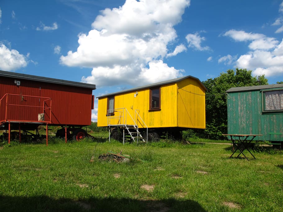 Die Wohnwagen 5, 2 und 1