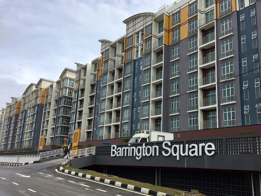 The PENT is the yellow colored ones @ Barrington Square.